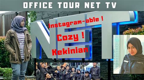 kantotnet|OFFICE TOUR NET TV, kantor kekinian super nyaman .